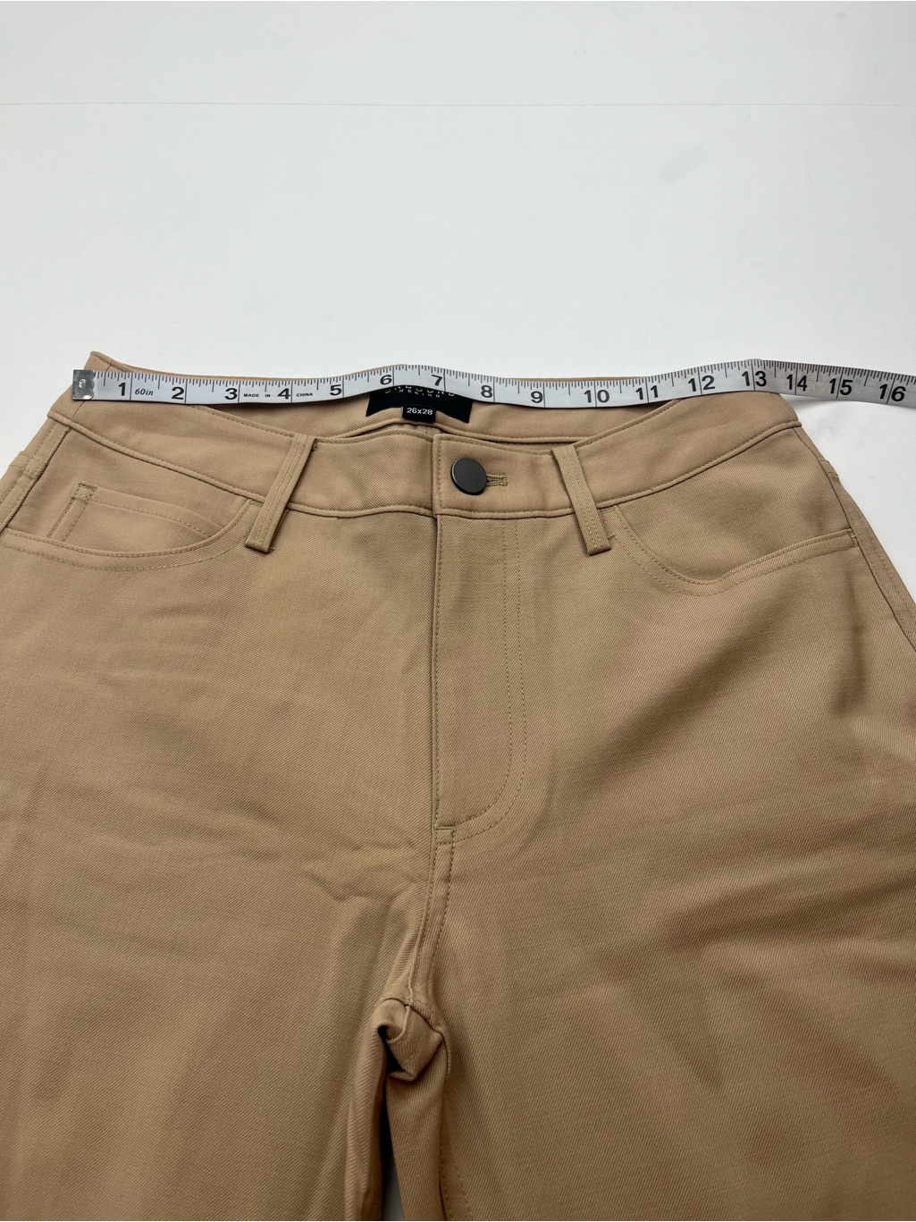 Unbound Merino Wool Women's Slim Merino Travel Pants 26 X 28 Tan Khaki Stretch — image 5 of 8